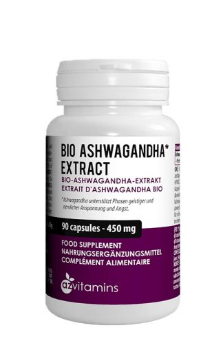 Ashwagandha Bio Kapseln 90 Stk. 450 mg