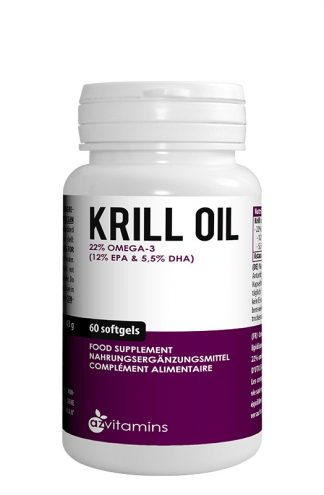 Krillolie-softgels