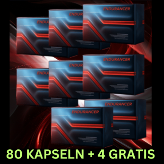 80 Kapseln Endurancer + 4 Kapseln GRATIS (blau/ im Blister)