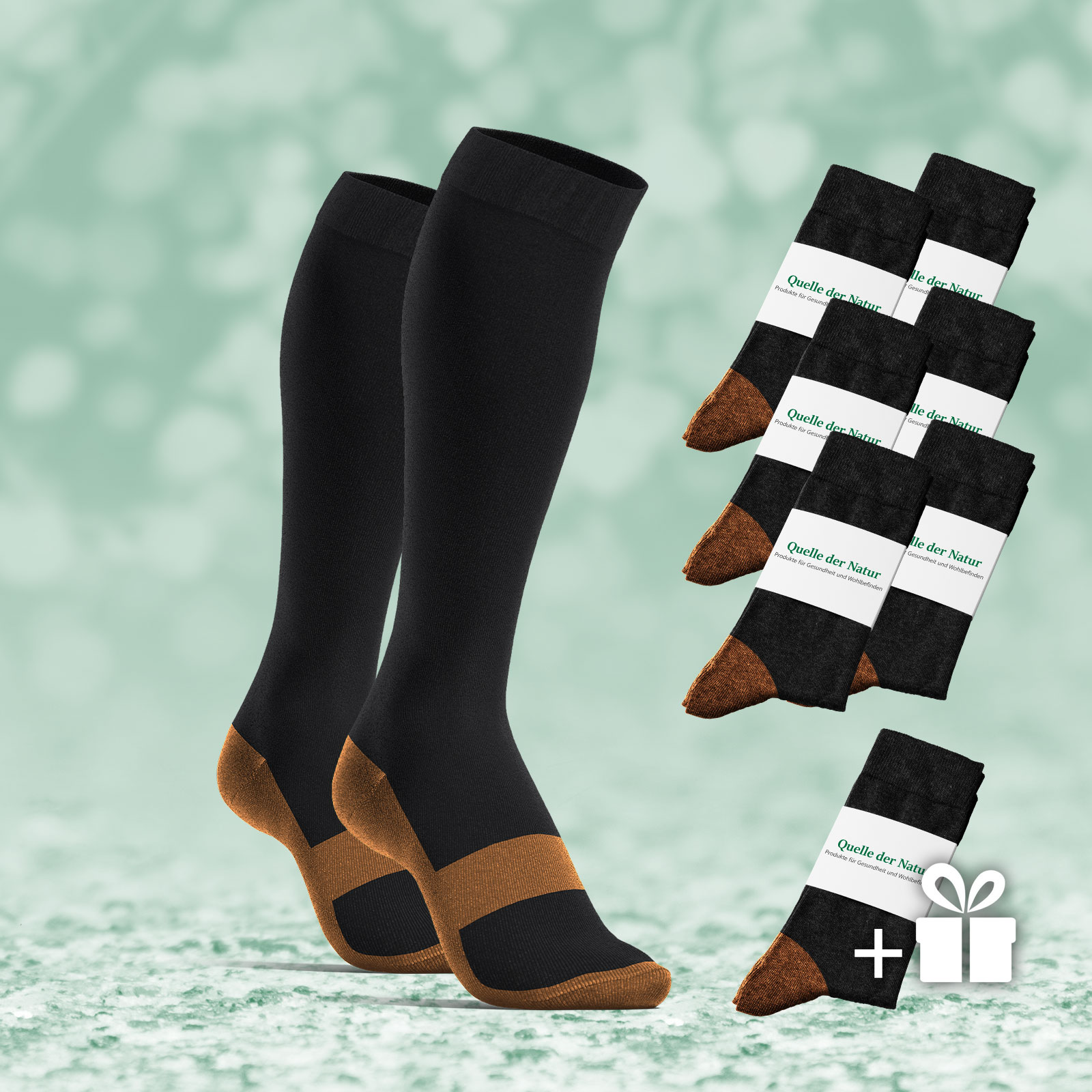Gowell-Socks – 6 Paar + 1 Paar GRATIS