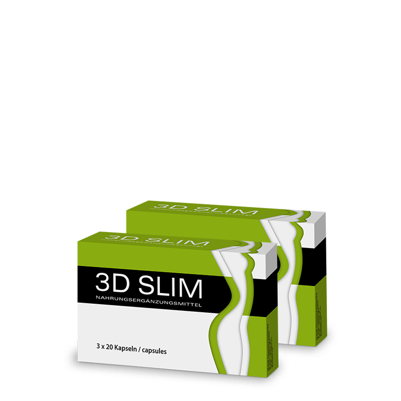3D Slim - 2x60 Kapseln (1 Monat)