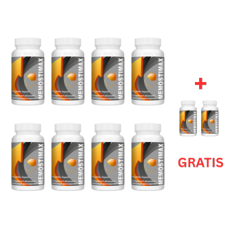 Memostimax 8 Dosen mit je 40 Kapseln + 2 Dosen gratis